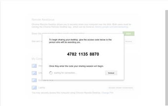 Image 1 for Chrome Remote Desktop