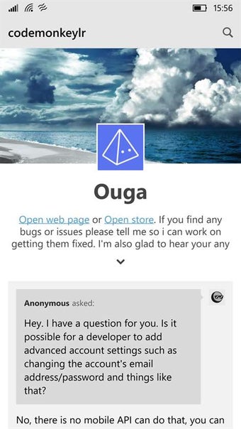 Image 3 for Ouga - Tumblr App for Win…