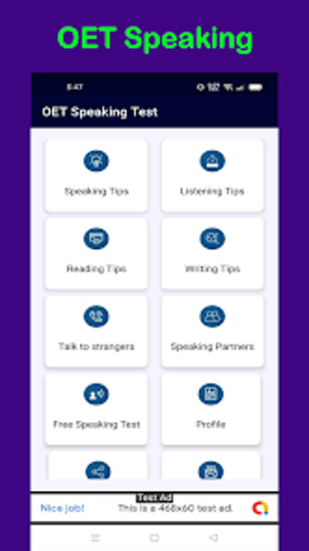 Image 0 for OET Speaking Practice App