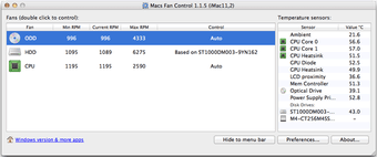 Image 0 for Macs Fan Control