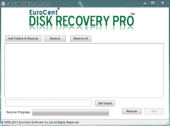 Image 0 for EuroCent Disk Recovery Pr…