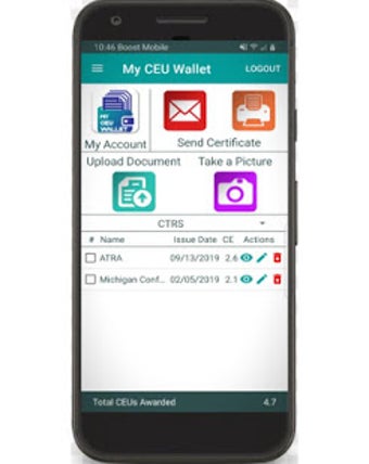 Image 3 for My CEU Wallet