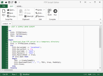 Image 0 for FTP Script