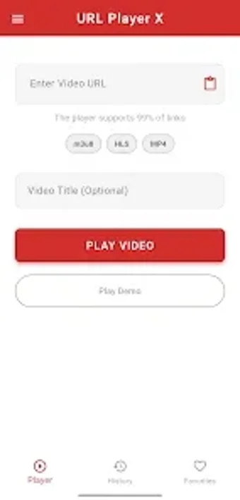 Image 0 for URL Player X