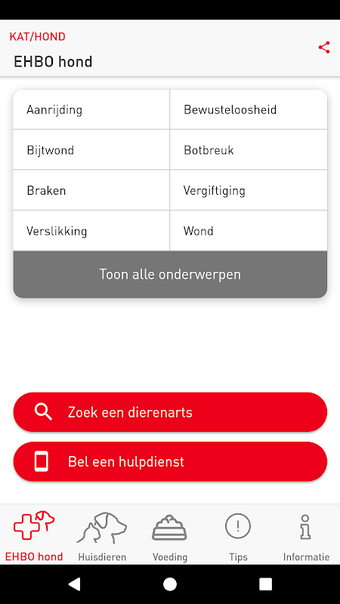 Imagen 0 para EHBO voor Kat en Hond