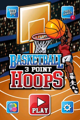 Image 0 for Basketball - 3 Point Hoop…