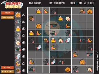 Image 0 for Halloween Sudoku