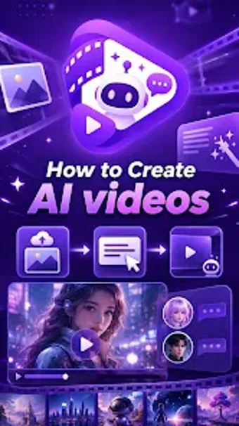 Imagen 0 para Popvid: Ai VidGen App Hel…
