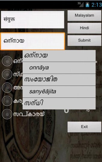Imagen 5 para Hindi Malayalam Dictionar…