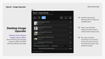 Imagen 0 para Upscal - Image Upscaler