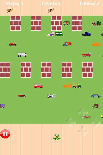 Image 0 for Frog cross the road@free …