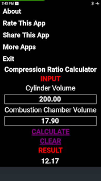 Imagen 0 para Compression Ratio Calcula…