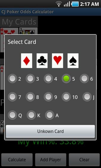 Imagen 3 para CJ Poker Odds Calculator