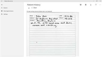 Image 1 for Patients Records Lite for…