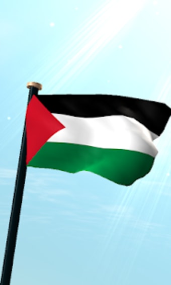 Image 2 for Palestine Flag 3D Free