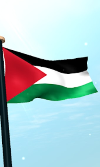 Image 3 for Palestine Flag 3D Free