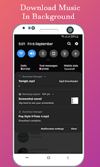 Imagen 2 para Free Mp3 Downloader & Dow…