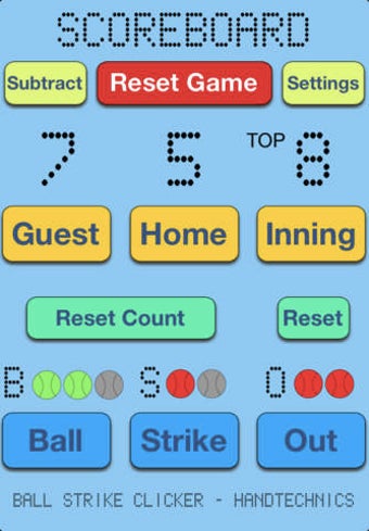 Image 0 for Ball Strike Clicker Free …