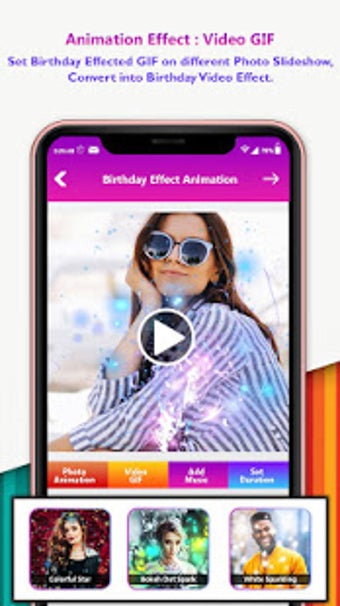 Image 0 for Birthday Photo Effect Vid…