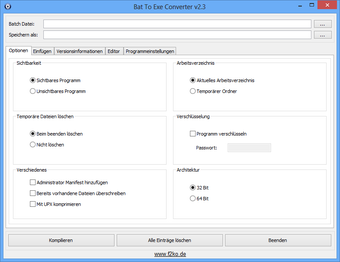 Image 0 for Bat To Exe Converter (64 …