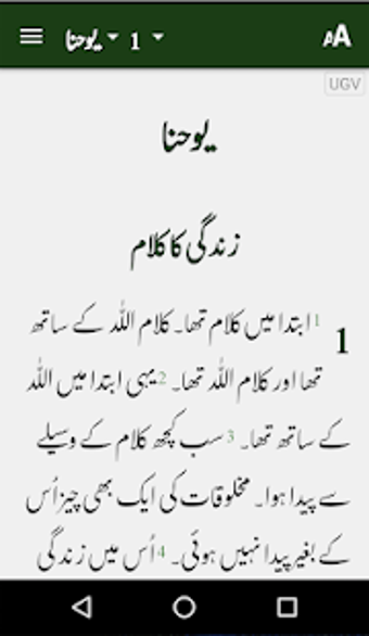Image 2 for Kitab e Muqaddas Urdu