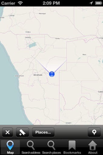 Image 0 for Offline Map Namibia: City…