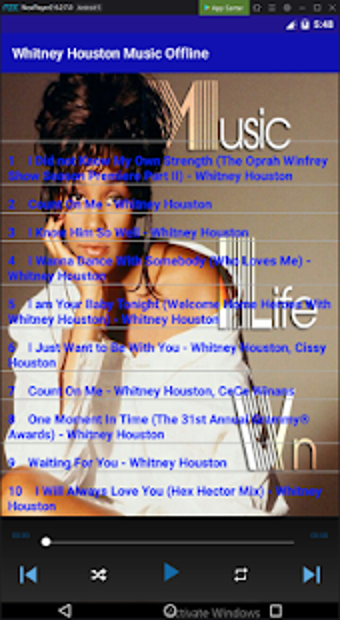 Imagen 2 para Whitney Houston Music Off…