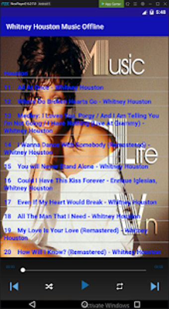 Image 1 for Whitney Houston Music Off…
