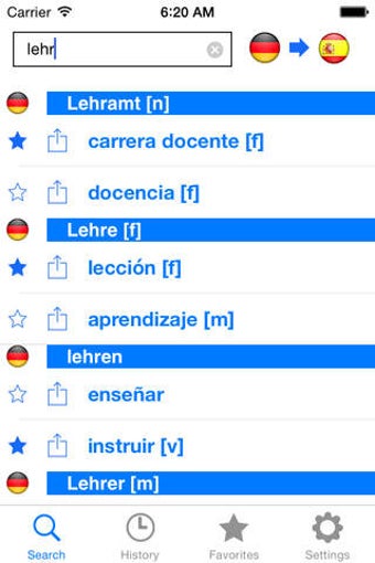 Imagen 0 para Offline Spanish German Di…