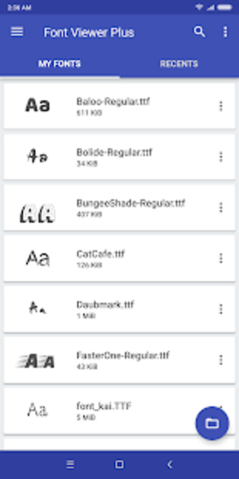 Image 2 for Font Viewer Plus