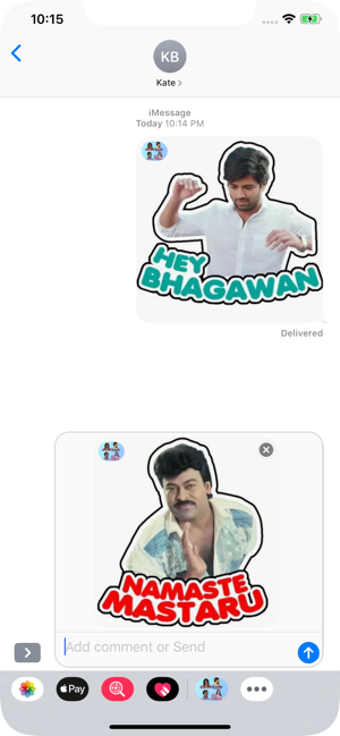 Image 2 for Telugu Stickers