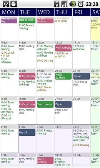 Imagen 1 para Touch Calendar