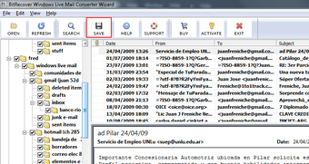 Image 0 for Windows Live Mail Convert…