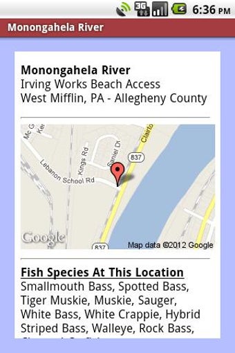 Imagen 1 para Fish PA - GPS Guide