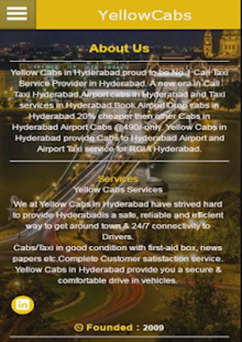 Image 0 for Yellow Cabs Hyderabad