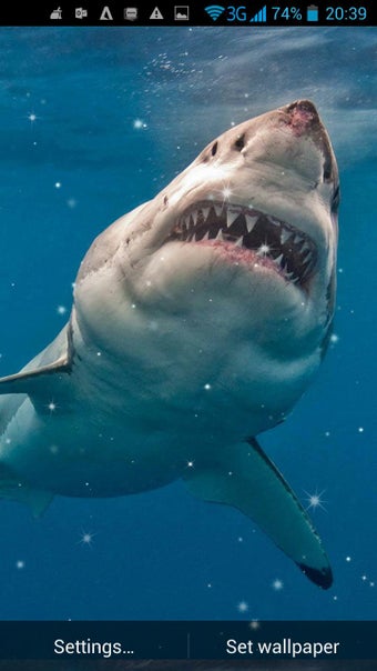Imagen 2 para Shark 3D Live Wallpaper