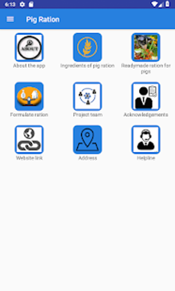 Image 0 for IVRI - Pig Ration App
