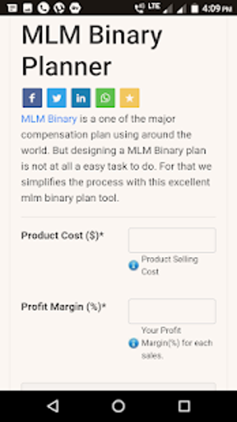 Image 0 for MLM Calculators