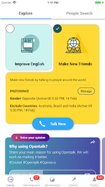Imagen 2 para Live Audio Chat: Make new…