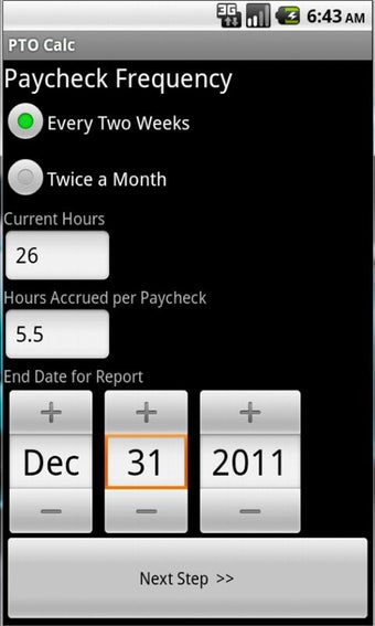 Imagen 0 para PTO Calc
