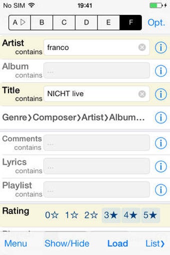 Image 0 for SmartPlaylist