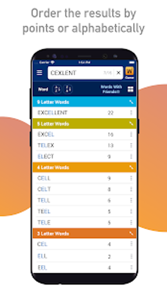 Imagen 2 para WordFinder by YourDiction…