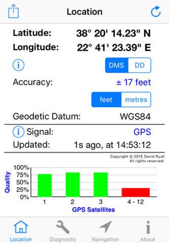 Image 0 for GPS Diagnostic - Satellit…