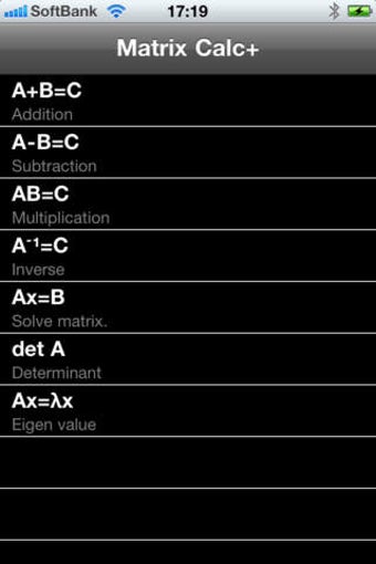 Image 0 for Matrix Calc+