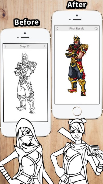 Image 1 for How To Draw Fortnite