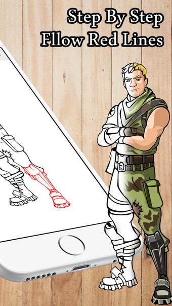Image 2 for How To Draw Fortnite