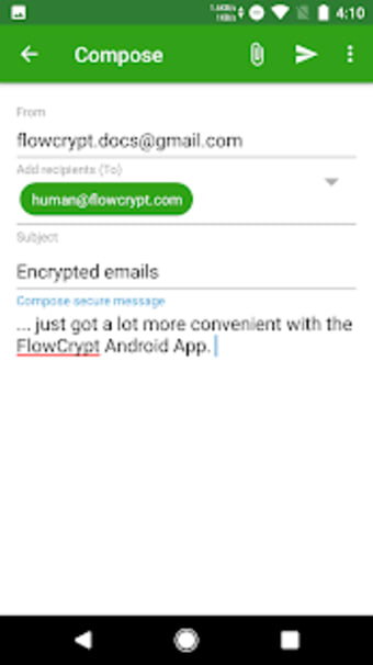 Image 1 for FlowCrypt: Encrypted Emai…