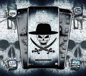 Image 2 for Skull Launcher Theme