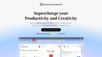 Imagen 0 para Multi Search  Multi AI