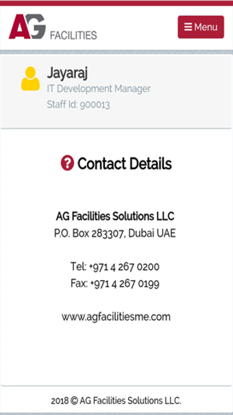 Image 1 for AG Facilities Portal